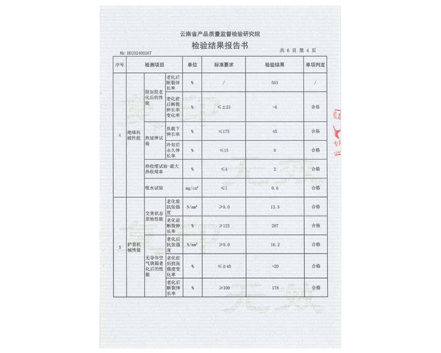 檢驗(yàn)結(jié)果報(bào)告書(shū)