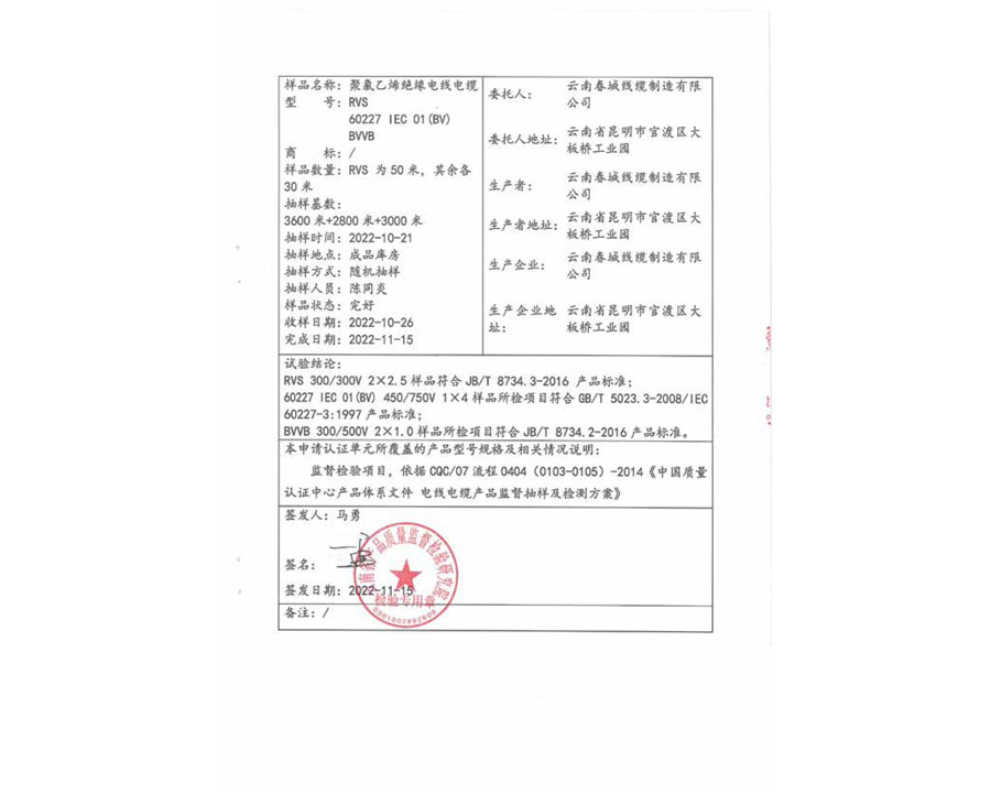 安全監(jiān)督抽樣試驗(yàn)報(bào)告