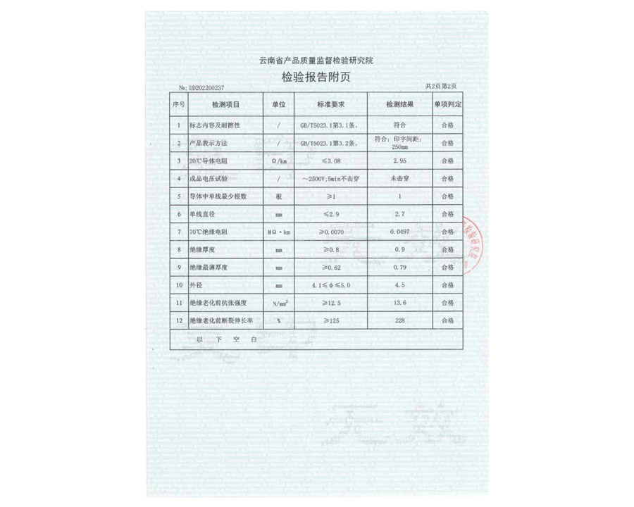 檢驗(yàn)報(bào)告附頁